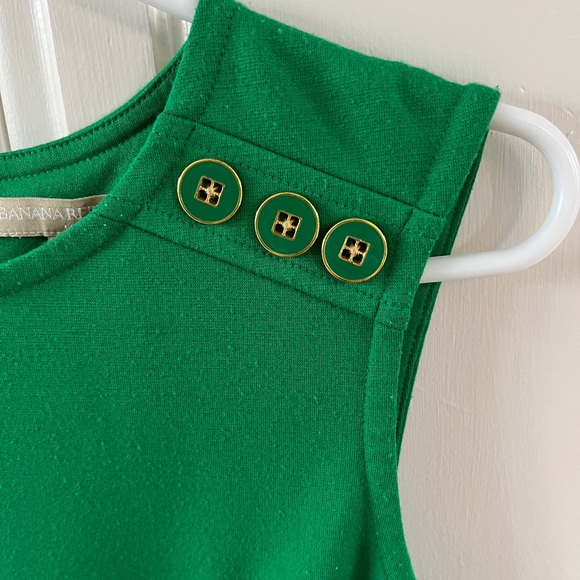 Emerald Green Dress Size 4 Petite - Picture 4 of 8